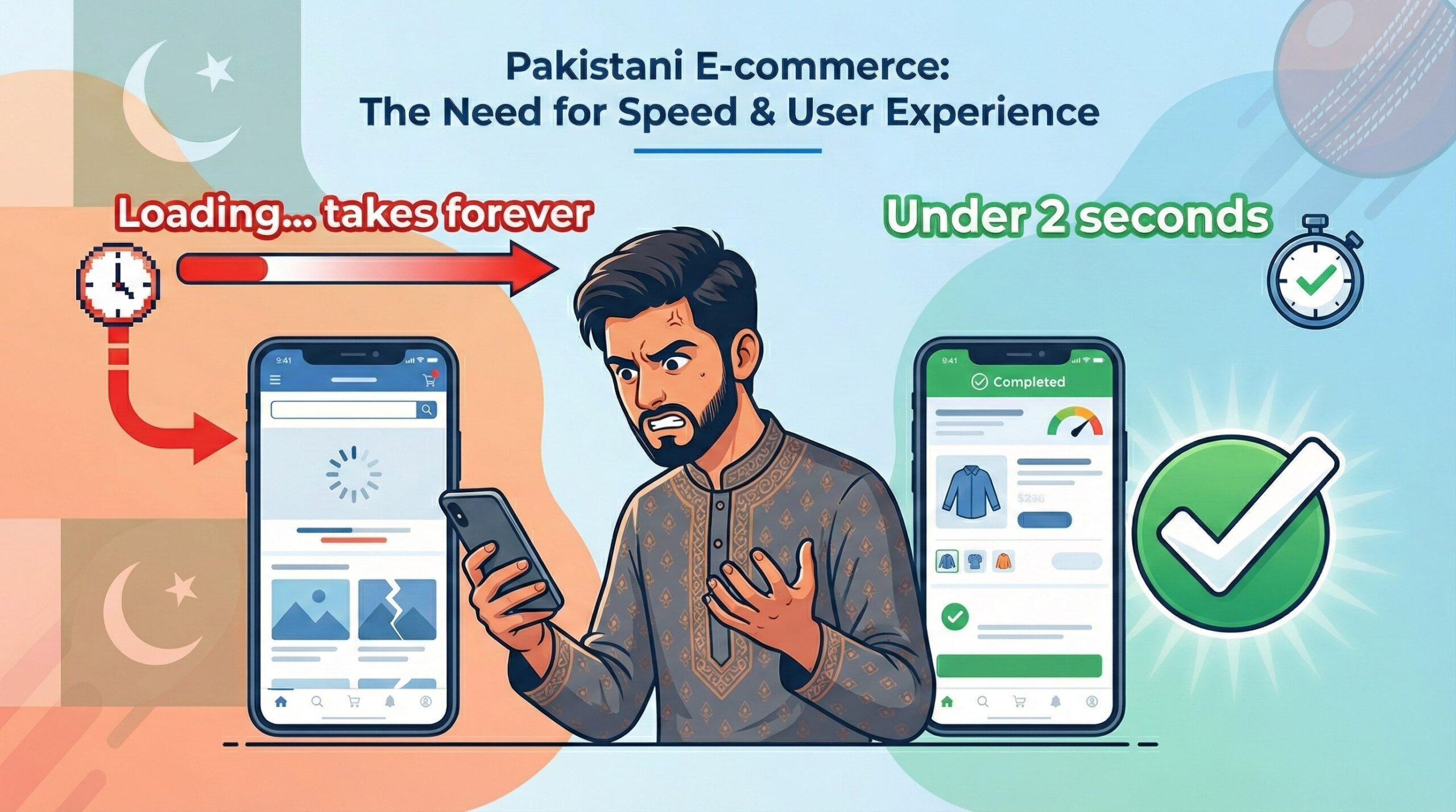 Slow Site Speed for Pakistani E-Commerce