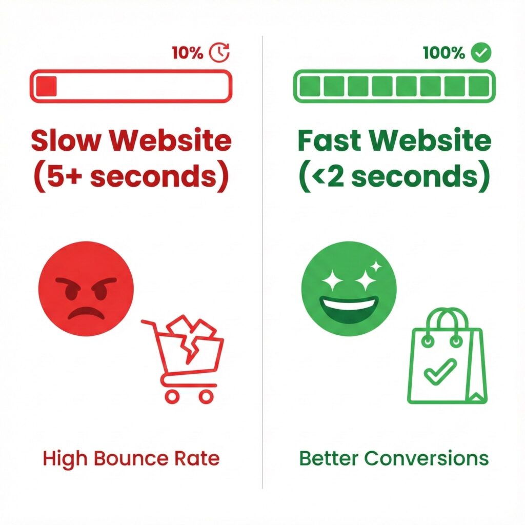 Slow Website Speed Killing Pakistani E-Commerce Traffic